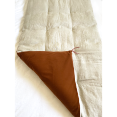 "Stuðlagil" terracotta - Sofa cover