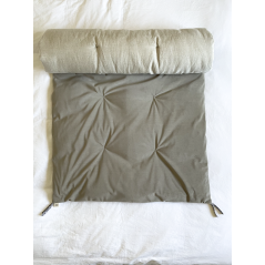 "Stuðlagil" taupe - Sofa cover