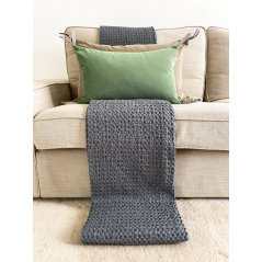Plaid "Tempo" granit