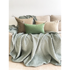 Plaid "Tempo" céladon