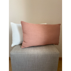 "Glymur" vieux rose - Housse de coussin
