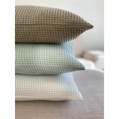 "Glymur" kaki - Housse de coussin