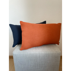 "Glymur" terracotta - Housse de coussin