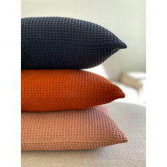"Glymur" bleu - Housse de coussin