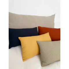 "Glymur" bleu - Housse de coussin