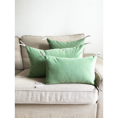 "Stuðlagil" vert d'eau - Housse de coussin