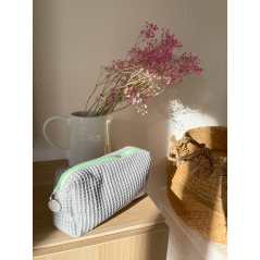 "Moorea" gris - Trousse