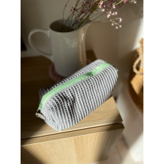 "Moorea" gris - Trousse