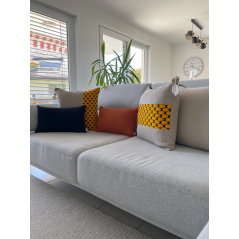 "Antilles - Zéklé" - bande milieu - Housse de coussin