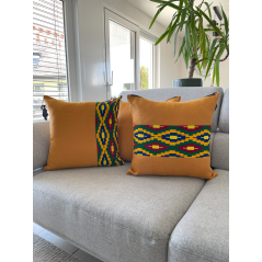 "Antilles - Gwoka" - bande milieu - Housse de coussin