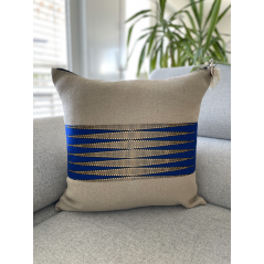 "Antilles - Anoli" - bande milieu - Housse de coussin