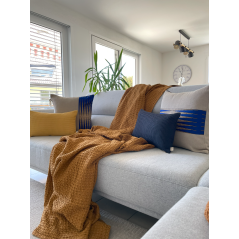 "Antilles - Anoli" - bande milieu - Housse de coussin
