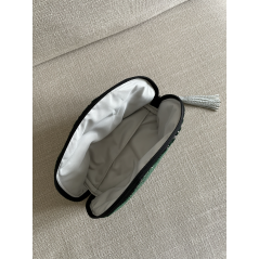 "Zellige" vert - Trousse