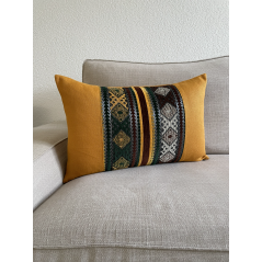 "Soleil d'Atlas" - Housse de coussin