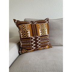 "Terre cuivrée" - Housse de coussin