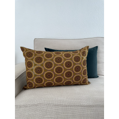 "Soleil marin" - Housse de coussin