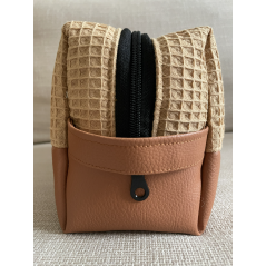 "Nomade" camel - Trousse