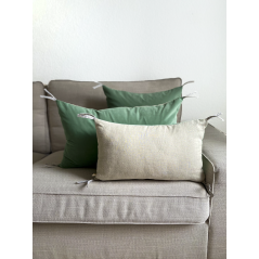 "Stuðlagil" vert d'eau - Housse de coussin